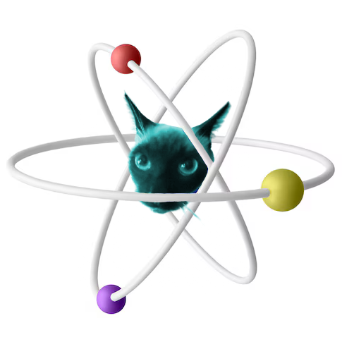 cat i found, as an atom